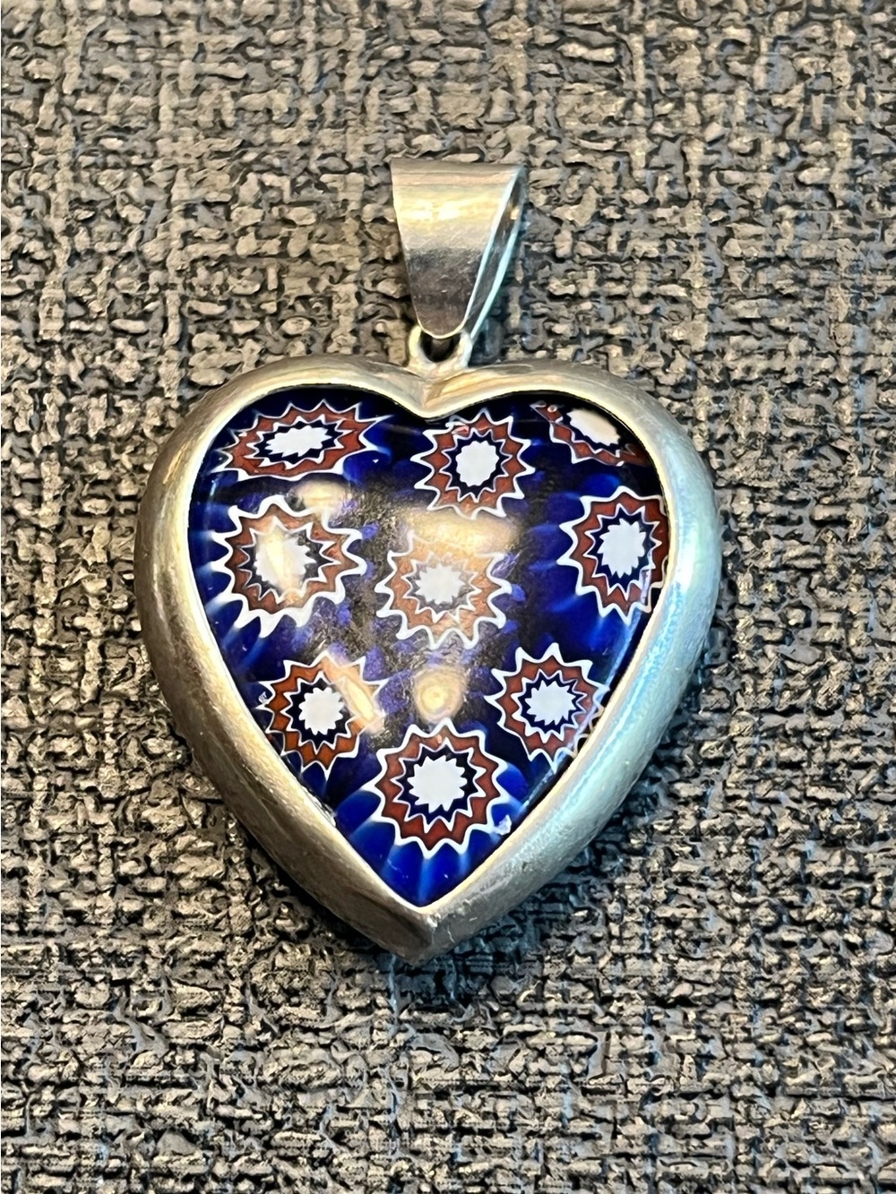 Vintage glass Murano pendant
